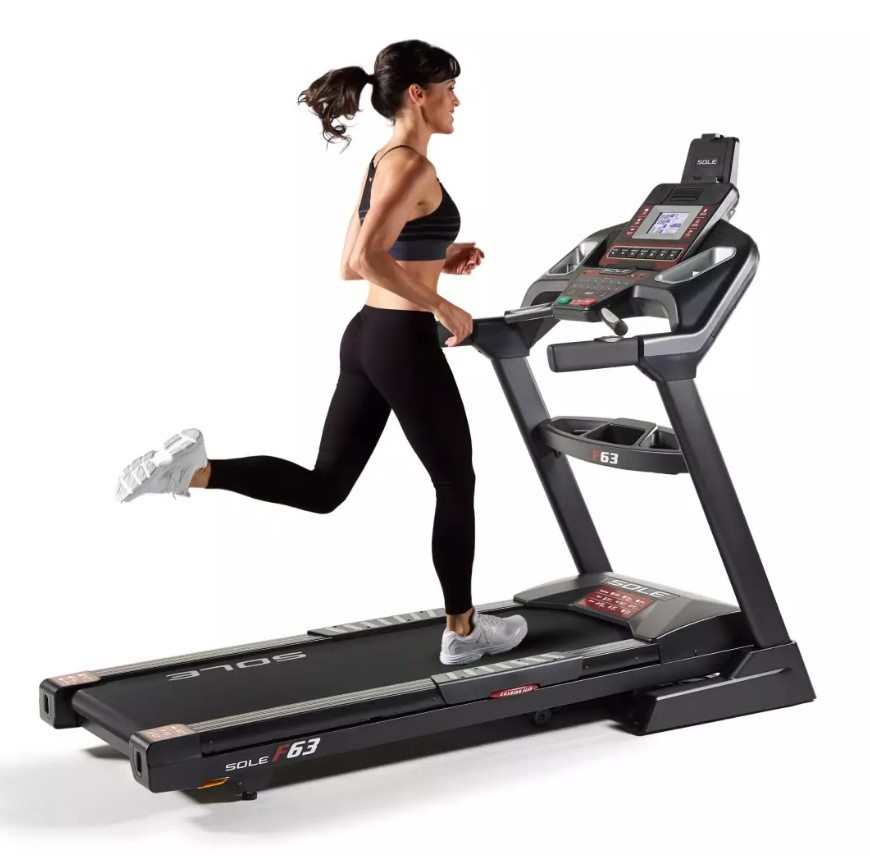 Sturdiest and Longest-Lasting Option Treadmill for Walking | Sole F63