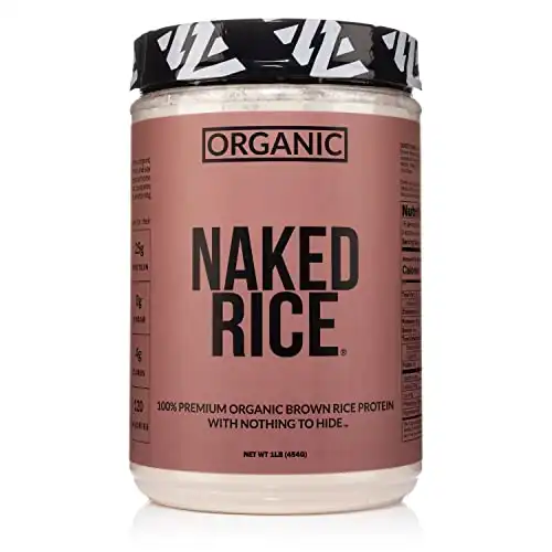 NAKED nutrition Naked Rice 1Lb - Organic Brown Rice Protein Powder